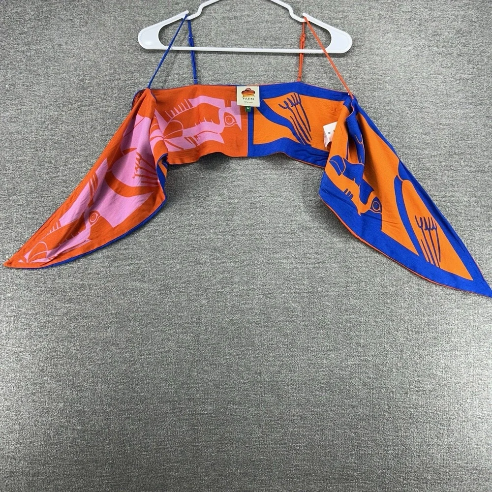 FARM Rio Multicolor Crop Top - Picture 2 of 11